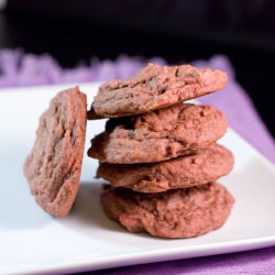 Chocolate Caramel Cookies