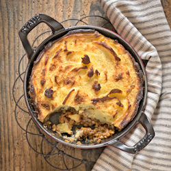 Lentil & mushroom shepherdess