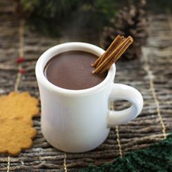 Vegan Gingerbread Hot Chocolate