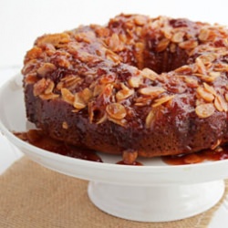 Jam and Almond Bundt Cake