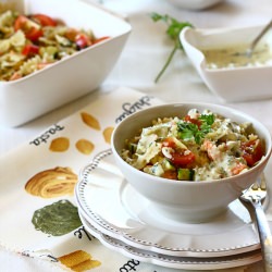 Farfalle w/ Salmon