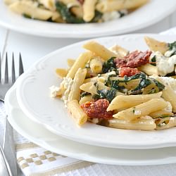 Penne with Swiss Chard and Ricotta