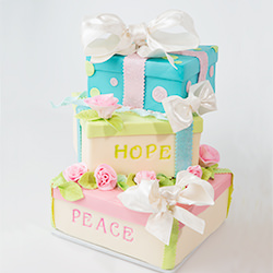 Gift Box Cake