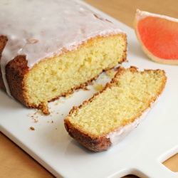 Grapefruit Olive Oil Pound Cake