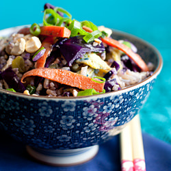 Chicken stir fried rice