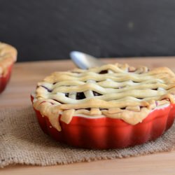 Mini blueberry pies
