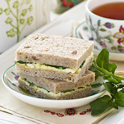 Egg and Watercress Sandwiches