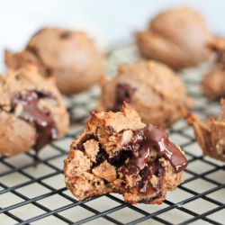 Hazelnut Butter & Chocolate Cookies