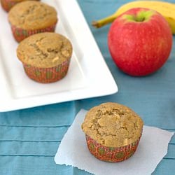 Banana-Apple Cinnamon Muffins