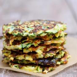 Zuchini Sweet Potato Fritters