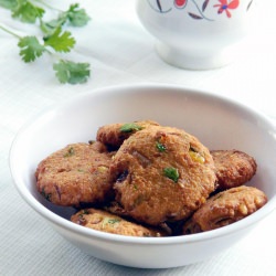 Sweet Corn & Paneer Vada