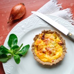 Leek and Ham Quiche (gluten-free)