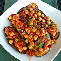 Eggplant Chickpea Stew