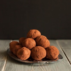Chocolate Red Wine Truffles