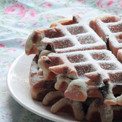 Bluebrry Waffles