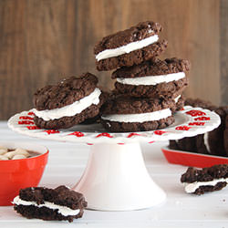 Mexican Hot Cocoa Sandwich Cookies