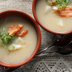 Rutabaga (swede) and Celeriac Soup