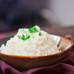 Easy Skinny Mashed Potatoes