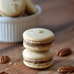 Pecan Macarons