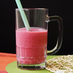 Raspberry Orange & Lime Smoothie