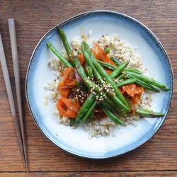 Sweet Sticky Green Bean Stir Fry