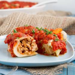 Roasted Veggie Cabbage Rolls