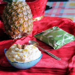 Pineapple Rice (Pongal)