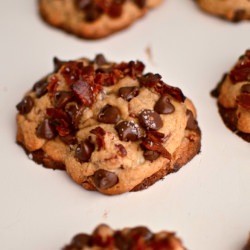 Maple Bacon Browned Butter Cookies