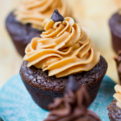 Peanut Butter Chocolate Cupcakes