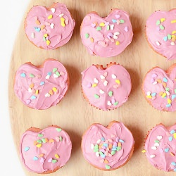 Heart Shaped Cupcakes