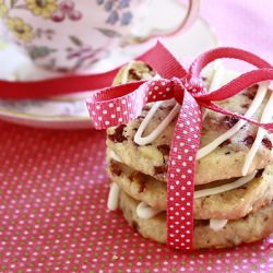 Cranberry Pistachio Shortbread