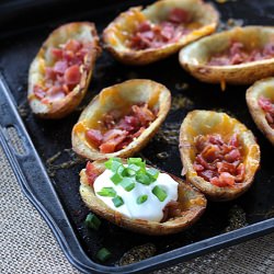 Old Bay Potato Skins