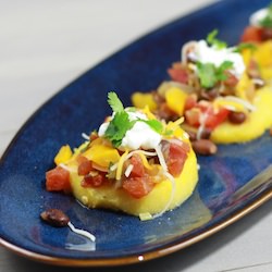 Mexican Polenta Stacks