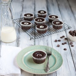 Whole Wheat Mint Chocolate Cupcakes