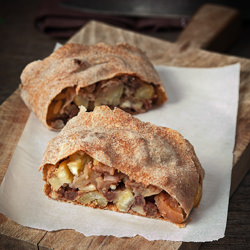 Apple and Chestnut Strudel