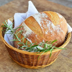 Rosemary & Sesame Dutch-Oven Bread
