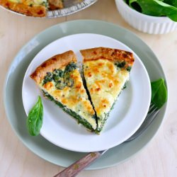 Spinach and Feta Quiche