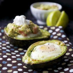 Baked Eggs in Avocados