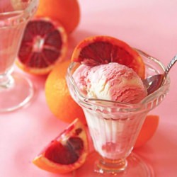 Blood Orangesicle Frozen Yogurt