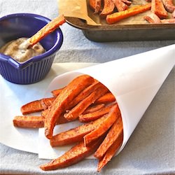 Spiced Sweet Potato ‘Fries’