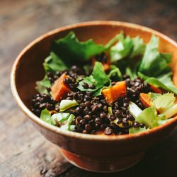 Lentil Salad with Escarole