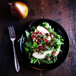 Pomegranate and Pear Salad