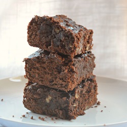 Fudgy Black Bean Brownies