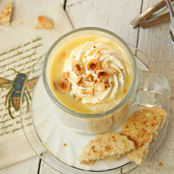 Hazelnut White Hot Chocolate