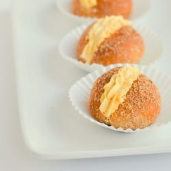 Mini Coconut Cream Buns