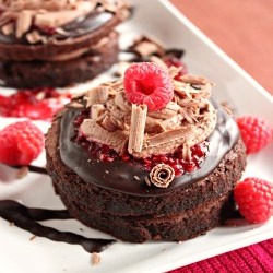 Chocolate Fudge Baby Cakes