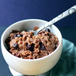 Blueberry Nut Slow Cooked Oatmeal