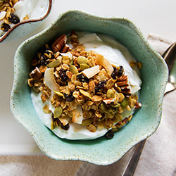 Toasted Coconut and Quinoa Granola