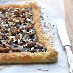 Pastry with Chocolate and Nuts