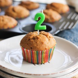 Carrot Cake Protein Muffins